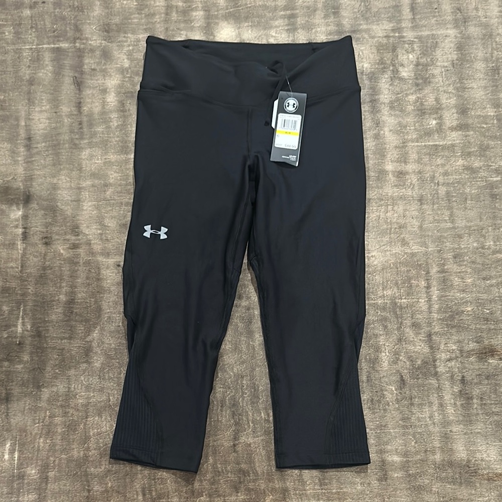Under Armour Black Athletic Capris